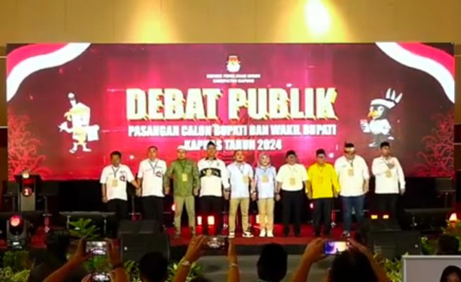 Debat Pilkada Kapuas: Lima Paslon Paparkan Strategi Konkret Sejahterakan Masyarakat
