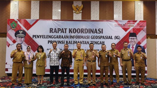 Yuas Elko: Satu Data Indonesia Dukung Pengambilan Keputusan Berbasis Geospasial di Kalteng