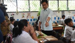 Gibran Rakabuming Tinjau Uji Program Makan Bergizi Gratis di Palangka Raya