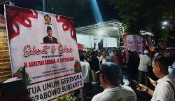 Deklarasi Kemenangan Agustiar-Edy di Pilgub Kalteng Dipenuhi Karangan Bunga dari Prabowo hingga Kaesang