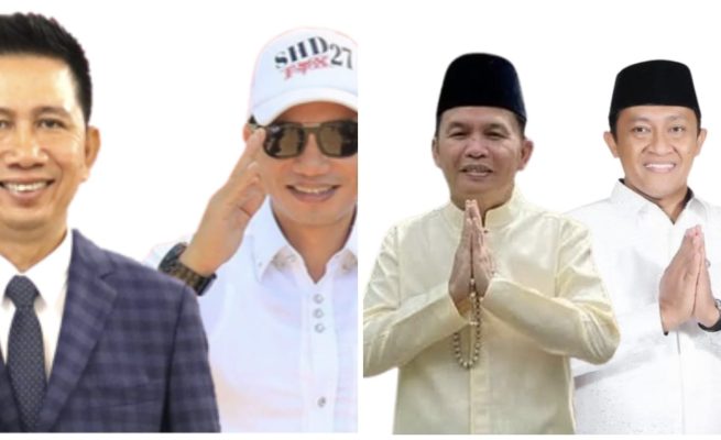 Agustiar-Edy dan Koyem-SHD Sama-sama Klaim Kemenangan di Pilgub Kalteng 2024