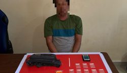 Pengedar Sabu di Palangka Raya Ditangkap, Polisi Sita 4,32 Gram Barang Bukti