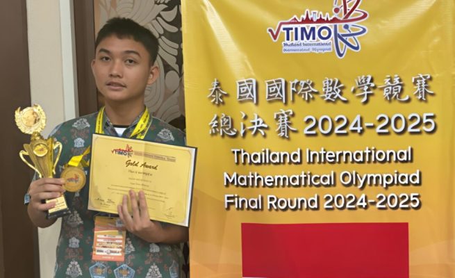 Plt Kadisdik Kalteng Apresiasi Siswa SMAN 1 Rungan Peraih Emas di TIMO 2025