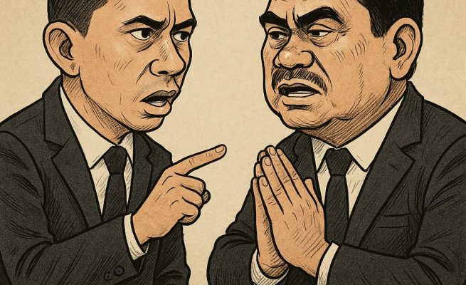 Ilustrasi Jimmy Carter vs Salahuddin