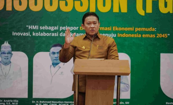 Wagub Kalteng Edy Harap Kader HMI Jadi Penggerak Ekonomi Daerah