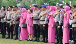 Sebanyak 630 Personel Polda Kalteng Naik Pangkat