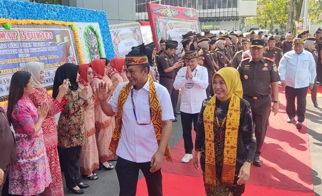 Agustiar Sabran Sambut Kajati Kalteng yang Baru, Agus Sahat Gantikan Undang Mugopal