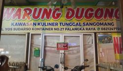 Tunggak Sewa dan Pajak, Tempat Usaha di Kawasan Kuliner Palangka Raya Disegel