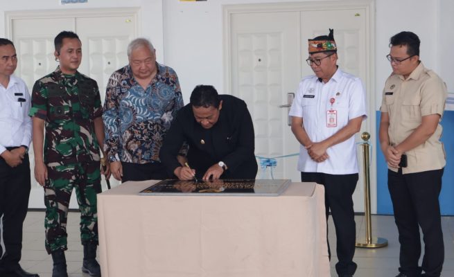 SPPG Langkai 4 Pahandut Diresmikan, Wagub Edy Pratowo  Tekankan Jaga Kualitas MBG