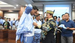 Wagub Edy Pratowo Tekankan Sportivitas dan Anti-Narkoba bagi Atlet Pelajar Kalteng