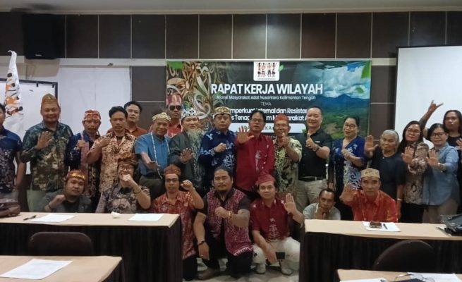 AMAN Kalteng Bahas Penguatan Organisasi dan Hak Wilayah Adat dalam Rakerwil 2025