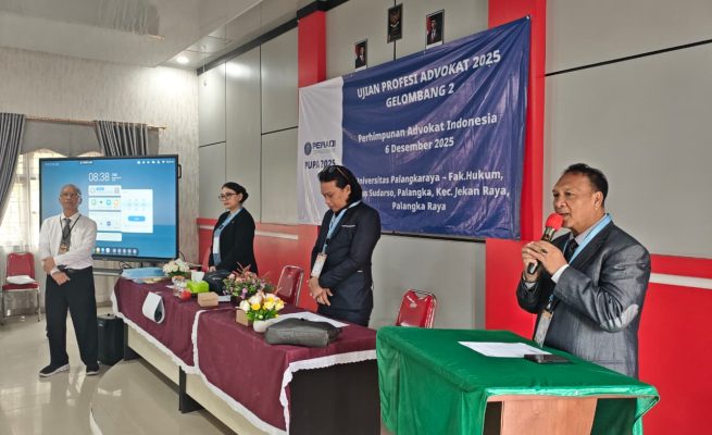PERADI Palangka Raya Tegakkan Prinsip Tanpa KKN dalam UPA Gelombang II