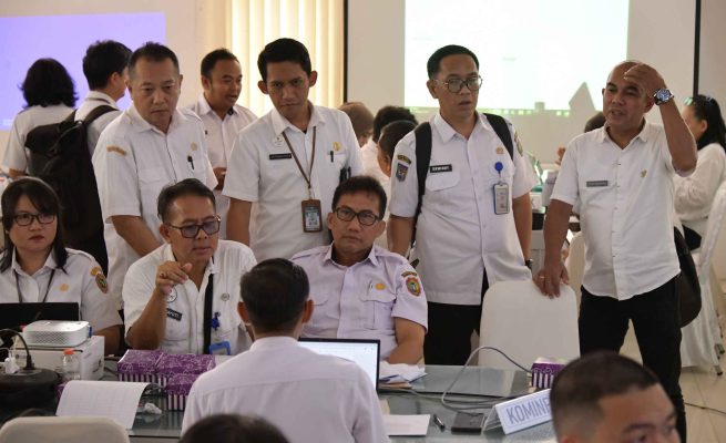 Delegasi Diskominfosantik Kalteng dalam Rakortekrenbang Tahun 2026 yang diselenggarakan di Ruang Rapat Lt. II Bapperida (Foto: ist)
