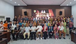 Foto Bersama Paskah Oikumene Dinas TPHP dan DKP Kalteng (Foto : ist)