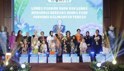 Lomba Fashion Show dan Mewarnai Bersama Bunda PAUD Provinsi Kalimantan Tengah dalam rangka Hari Kartini ke-147 Tahun 2026 yang berlangsung di Aula Dinas Pendidikan Kalteng (Foto: ist)