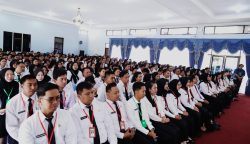 Peserta latsar CPNS Golongan II Angkatan IV serta Golongan III Angkatan XII, XIII, XIV, XV, XVI, dan XVII Provinsi Kalimantan Tengah (Foto: Ist)