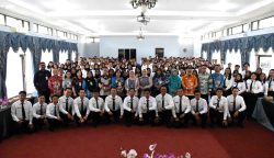 Foto bersama setelah kegiatan Penutupan Pelatihan Dasar (Latsar) Calon Pegawai Negeri Sipil (CPNS) Gelombang IV Golongan II dan III Tahun 2026 (Foto: ist)