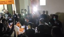 Jenazah Bripda Nopandri tiba di RS Bhayangkara Palangka Raya